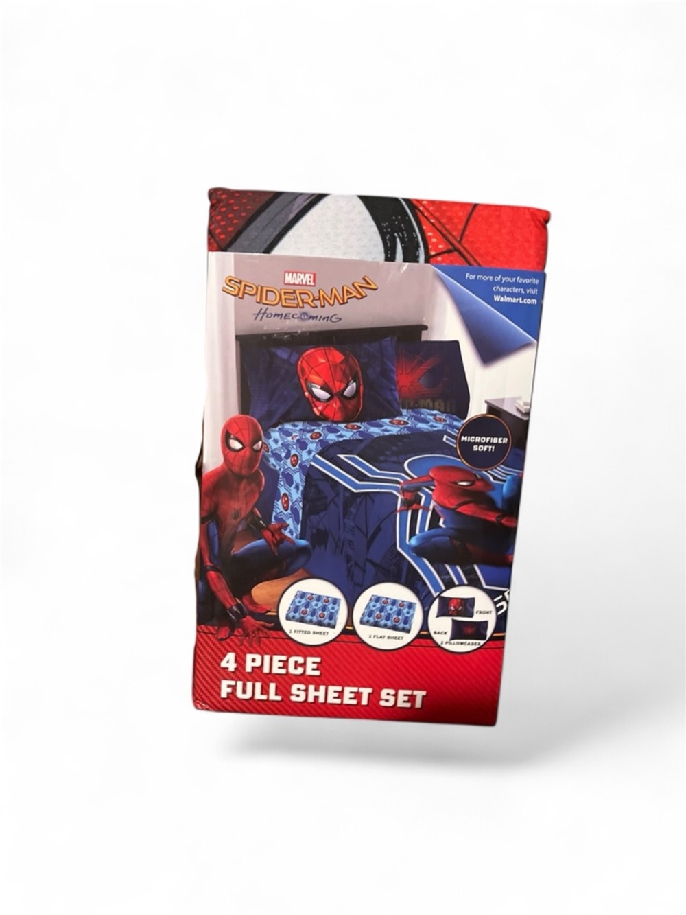 Marvel Spider-Man Full Sheet Set - Red, Blue, Black